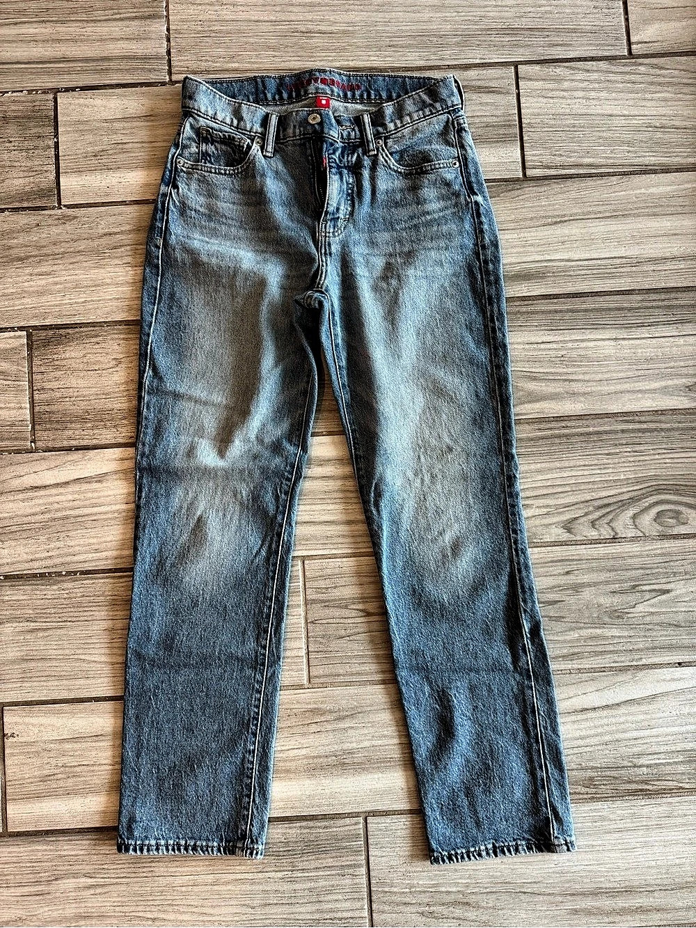 Lucky Straight Leg Blue Jeans